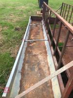 15' CATTLE FEED BARRIER AND TROUGH - 2