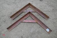 2 3" X 3" ANGLE IRON CORNERS - 4