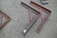 2 3" X 3" ANGLE IRON CORNERS - 2