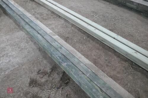 3 LENGTHS OF TIMBER