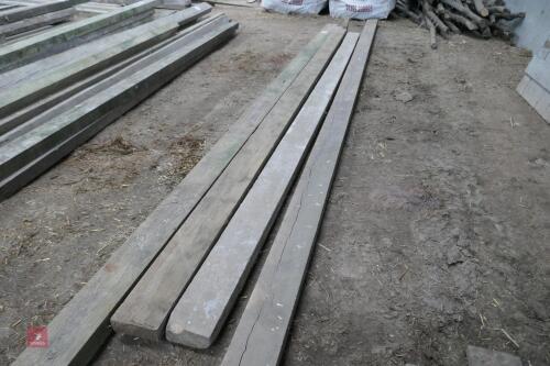 4 LENGTHS OF TIMBER