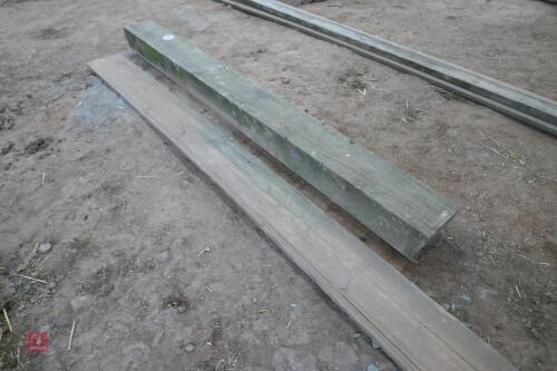 2 LENGTHS OF TIMBER