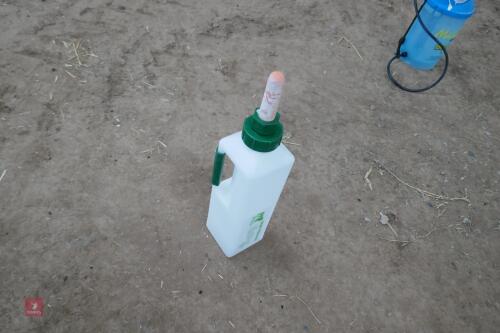 PLASTIC GEWA CALF MILK BOTTLE FEEDEER