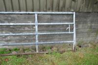 7' METAL HEAVY DUTY YARD GATE - 2