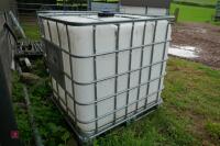 1,000 LITRE IBC CONTAINER - 4