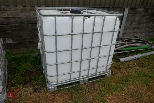 1,000 LITRE IBC CONTAINER