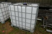 1,000 LITRE IBC CONTAINER - 2