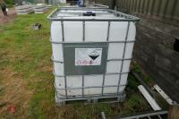 1,000 LITRE IBC CONTAINER - 3