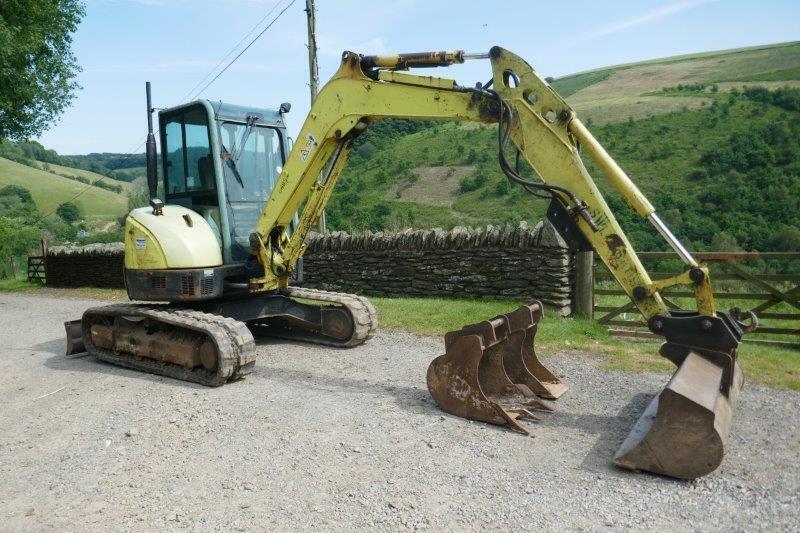 2007 YANMAR GLOBAL VIO 45 4.5T DIGGER