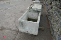 6' LONG CONCRETE DOUBLE WATER TROUGH - 5