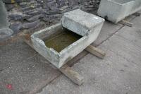 SINGLE CONCRETE WATER TROUGH - 2