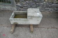 SINGLE CONCRETE WATER TROUGH - 6