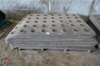 20 RUBBER 'SILOSEAL' SILAGE PIT MATS - 4