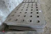 20 RUBBER 'SILOSEAL' SILAGE PIT MATS - 4