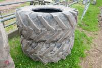 2 MITCHELIN 460/70 R24 MANTIOU TYRES - 3