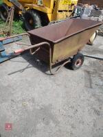 TWIN WHEEL FEED BARROW