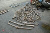 QTY OF HORSE PLOUGH WHEELS ETC (26) - 2