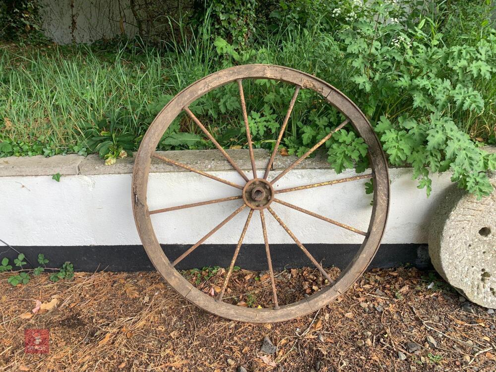 LARGE CART WHEEL