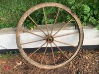 LARGE CART WHEEL - 6