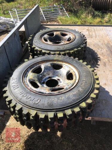 OFF ROAD TYRES (CRACKED/PERISHED)