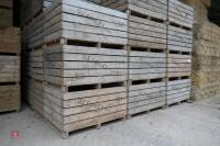 50 3 RUNNER 1.2 TON WOODEN POTATO BOXES - 4