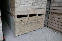 60 4 RUNNER 1.0 TON WOODEN POTATO BOXES - 2