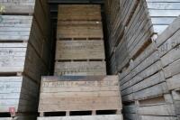 60 4 RUNNER 1.0 TON WOODEN POTATO BOXES - 4