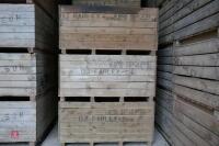 60 4 RUNNER 1.0 TON WOODEN POTATO BOXES - 6