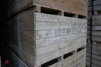 60 4 RUNNER 1.0 TON WOODEN POTATO BOXES - 7