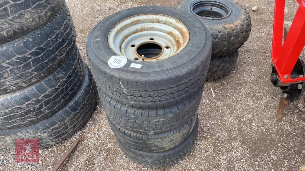 4 IFOR WILLIAMS WHEELS & TYRES