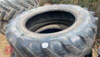 4 BKT TYRES 460/85R38 & 540/65R28 - 4