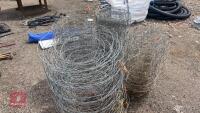 PART ROLLS OF STOCK FENCING