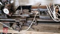 METAL WORKING LATHE C/W 6 BOXES TOOLS - 13