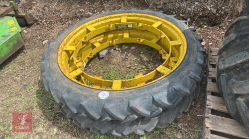 2 MICHELIN ROW CROP WHEELS 8.3/44