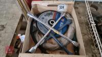 BOX INCLUDING SPIDER WRENCH ETC
