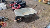 GALVANISED WHEEL BARROW