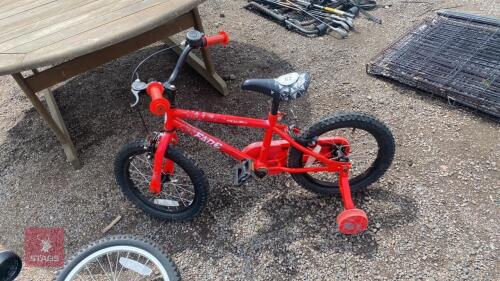 APOLLO RED KIDS BIKE