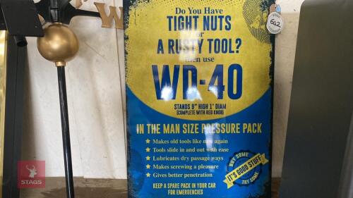 LARGE WD40 SIGN