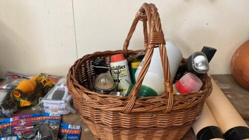 BASKET OF GARDEN GOODIES