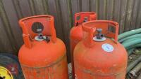VARIOUS GAS CANNISTERS - 3