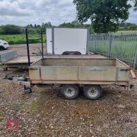 8X4 FLAT BED TRAILER WITH SIDES - 3