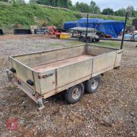 8X4 FLAT BED TRAILER WITH SIDES - 4