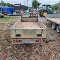 8X4 FLAT BED TRAILER WITH SIDES - 5