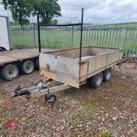 8X4 FLAT BED TRAILER WITH SIDES - 6