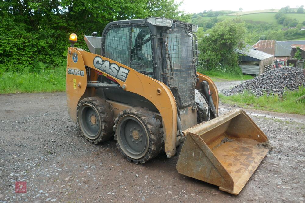 2016 CASE SR130 SKIDSTEER