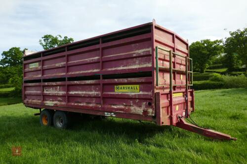 2004 MARSHALL 21FT LIVESTOCK TRAILER