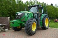 2015 JOHN DEERE 6115M 4WD TRACTOR - 12