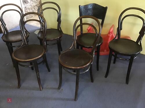 SET OF 6 BRENTWOOD STYLE CHAIRS