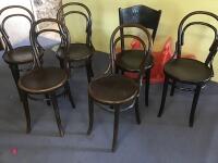 SET OF 6 BRENTWOOD STYLE CHAIRS