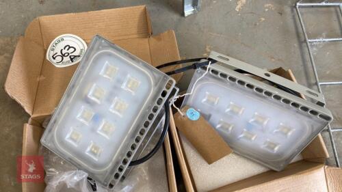 2 X 50W NEW GENERATION FLOODLIGHTS